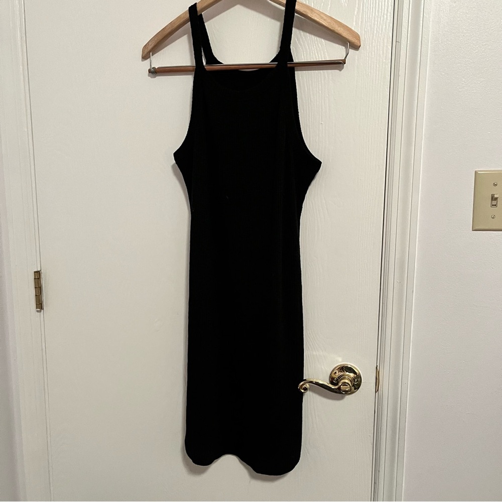 BodyCon Black Knit Dress